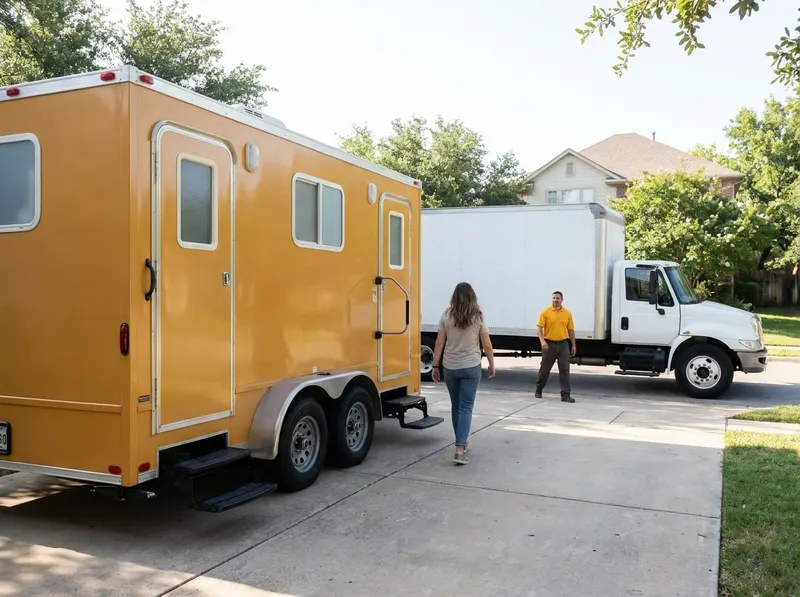 Luxury Restroom Trailer Rental in New Braunfels, TX